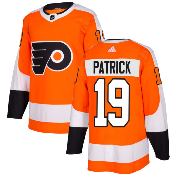 Adidas Men Philadelphia Flyers #19 Nolan Patrick Orange Home Authentic Stitched NHL Jersey->philadelphia flyers->NHL Jersey